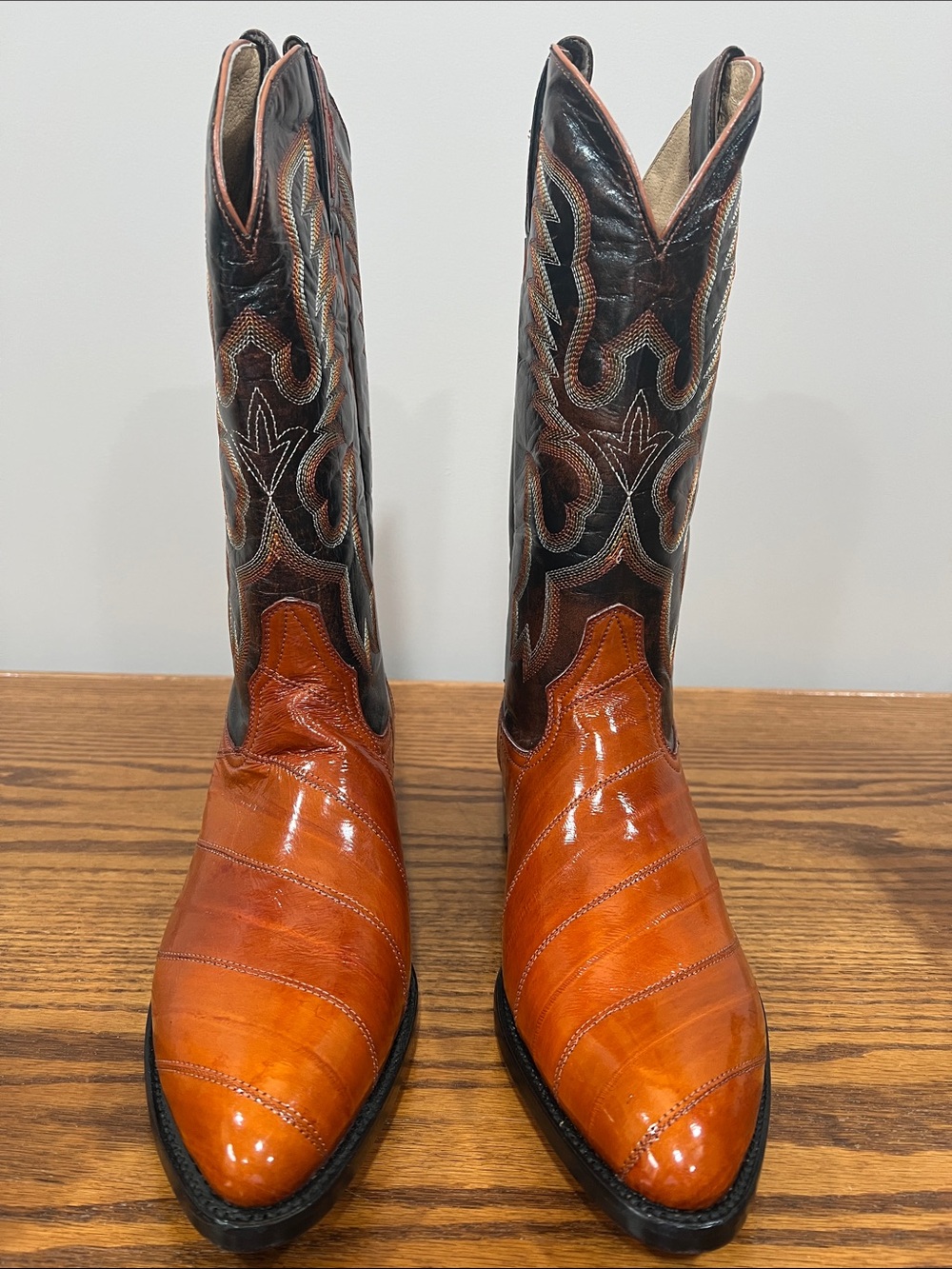 Pistolero 2173 handcrafted vintage-style western boots.  Size 11
